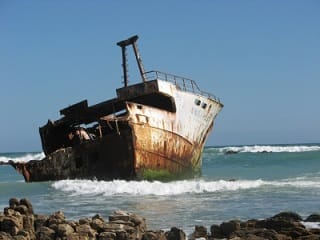 barco para desguace