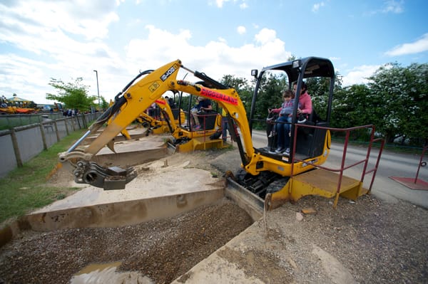 excavadoras en diggerland