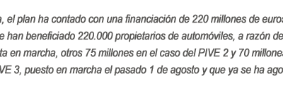 Europa Press, el diario Expansión y otros medios publican datos erróneos sobre el Plan PIVE