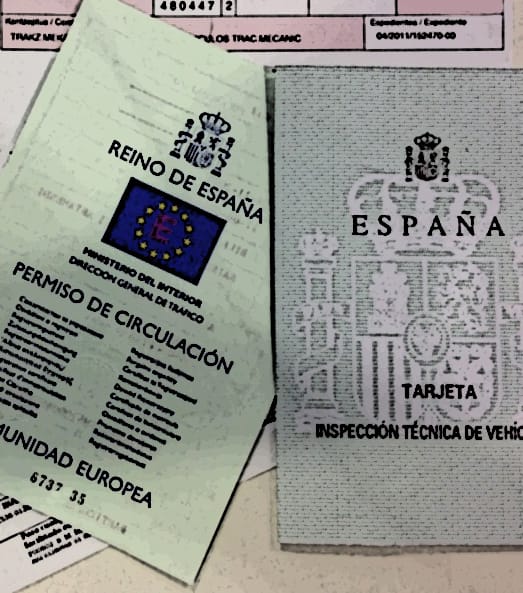 documentación del coche