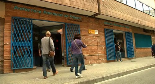 exterior de la Jefatura de Tráfico de Valencia