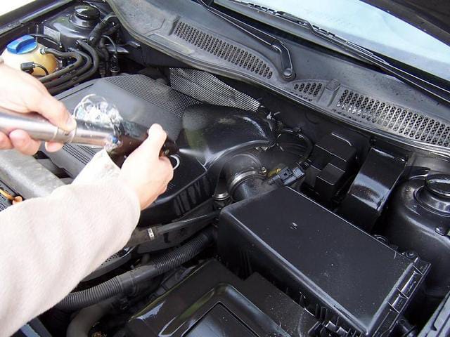 Limpieza del motor