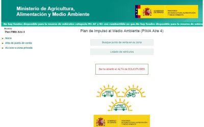 El PIMA Aire 4 se agota 2 meses después de su entrada en vigor