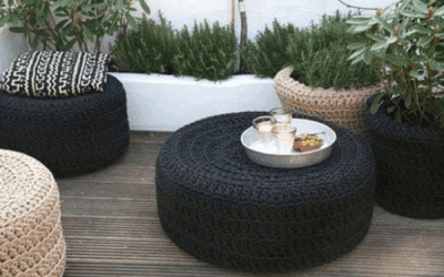 DIY: Tus viejos neumáticos, tus nuevos muebles