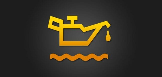 indicador falta de aceite