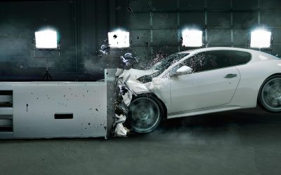 ¿Qué piezas del coche se deforman en un accidente para aumentar la seguridad del conductor?