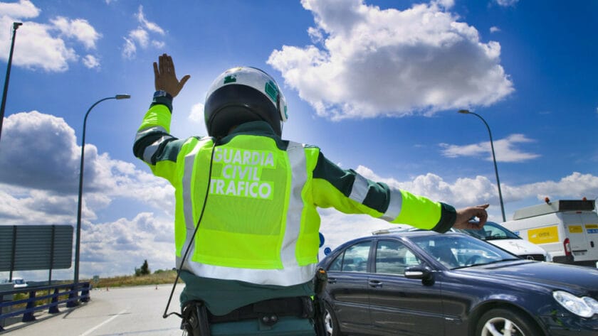 control de la Guardia Civil