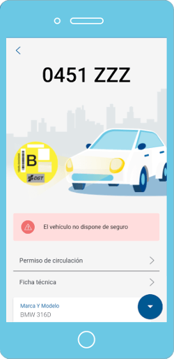 app miDGT vehículos