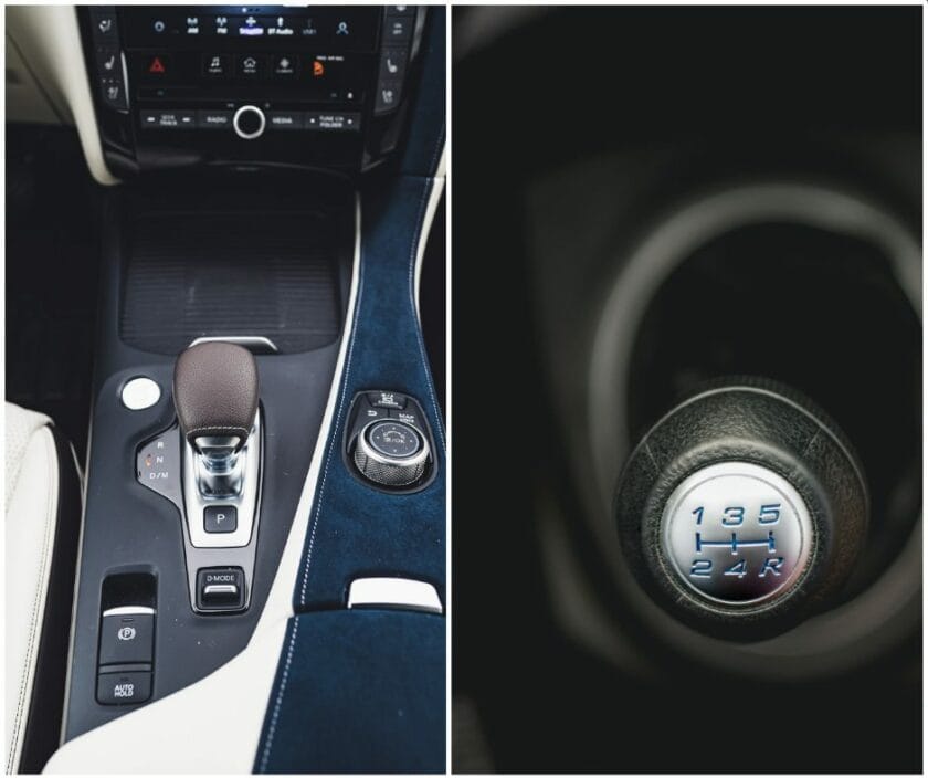 Cambio manual vs automático