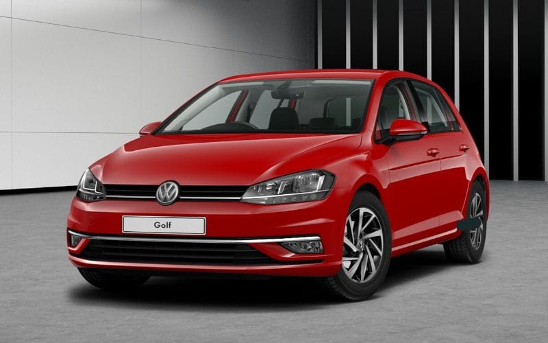 Volkswagen Golf materiales reciclados