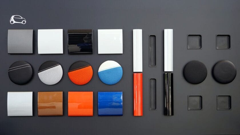 materiales del coche