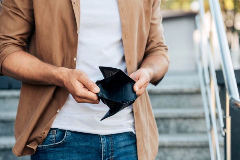 En la quiebra 