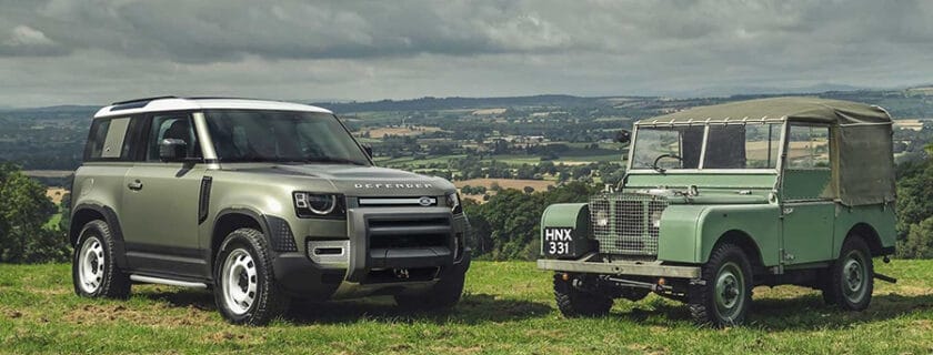 land rover defender original y nuevo
