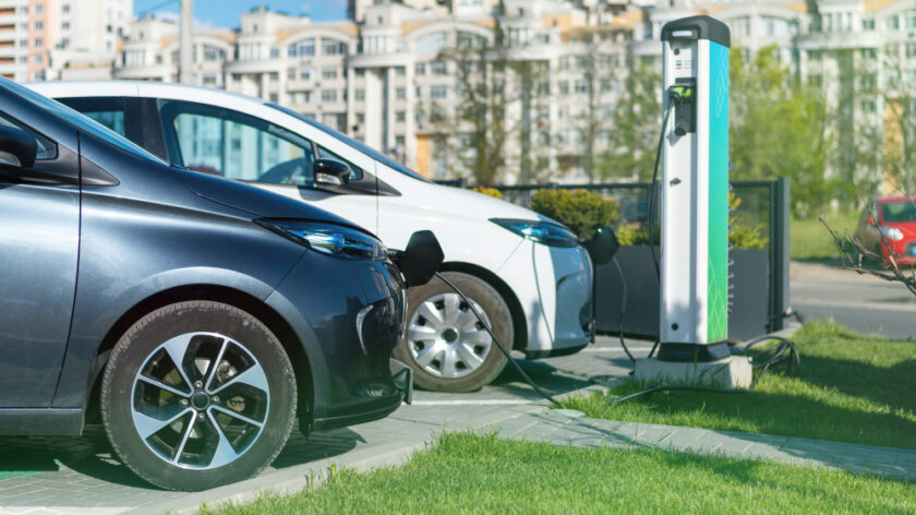 Recarga coches eléctricos señal