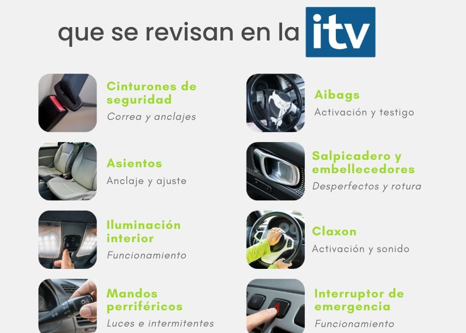 Elementos del interior de tu coche que también se revisan en la ITV ¡No te la juegues!