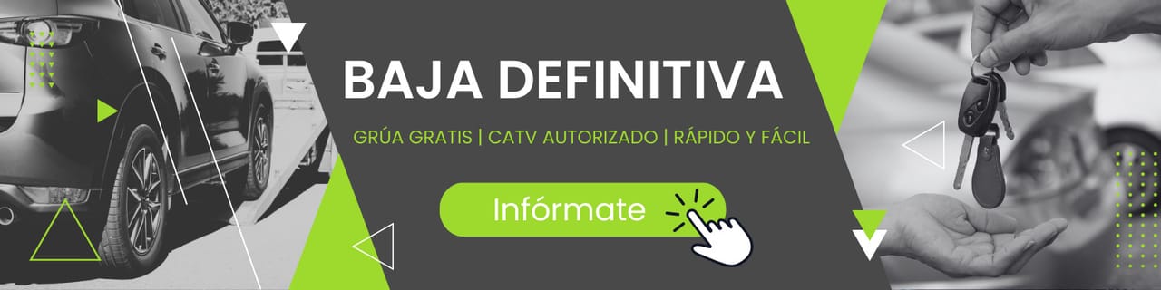 Gestionamos la retirada al desguace y baja de tu coche