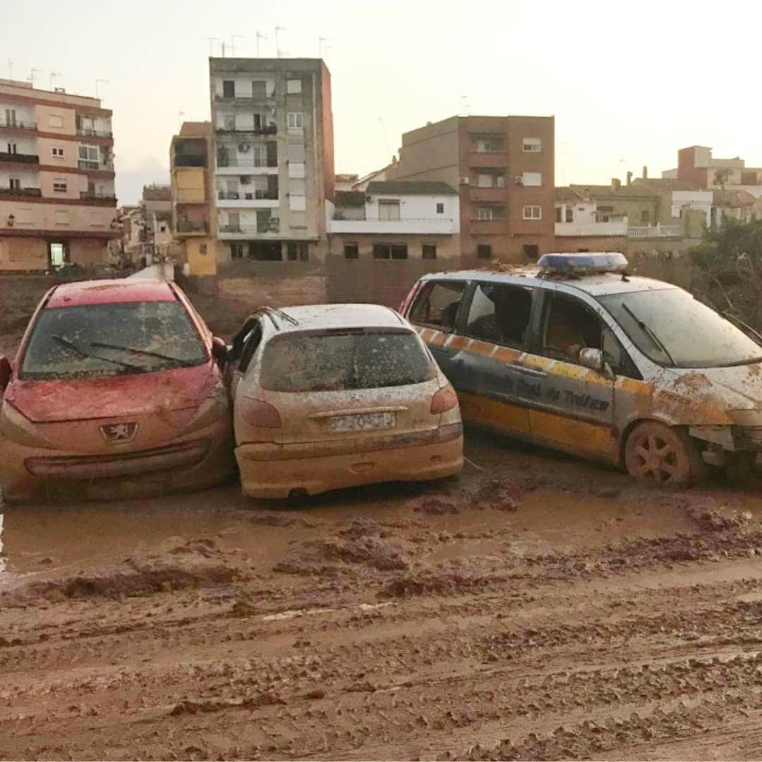 Coches afectados DANA