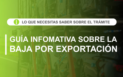 Guía baja por exportación automóvil