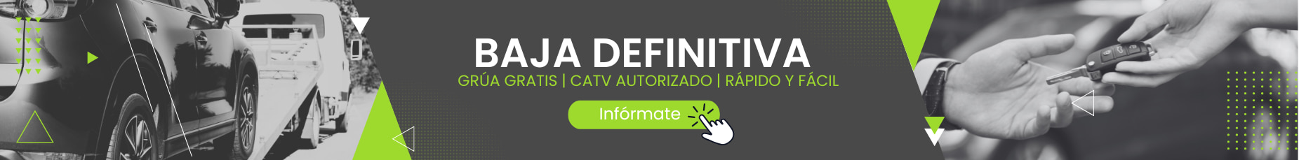 Solicita con RO-DES la baja definitiva de tu vehículo