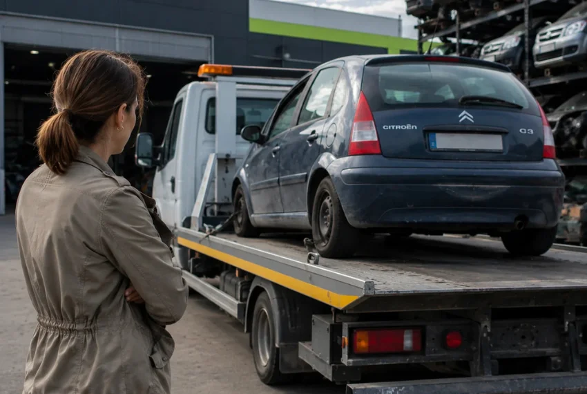 Entregar un coche al desguace Entregar un coche al desguace