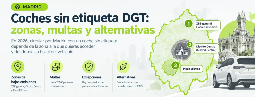 Lo que debes saber de las ZBE de Madrid y las restricciones