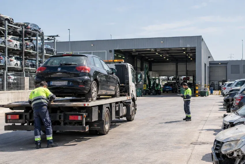 Vender un coche al desguace de forma rápida y sin moverte de casa